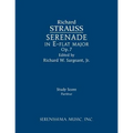 Serenade in E-flat major, Op.7: Study score