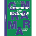 Grammar & Writing Teacher Edition Grade 5 2nd Edition 2014