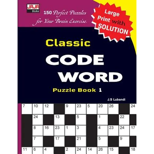 Classic CODE WORD Puzzle Book