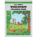 All About Wisconsin Coloring Book