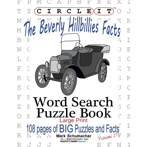 Circle It, The Beverly Hillbillies Facts, Word Search, Puzzle Book