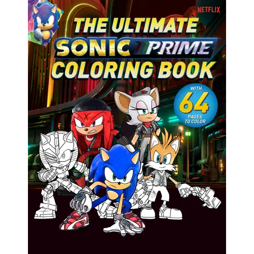 The Ultimate Sonic Prime Coloring Book