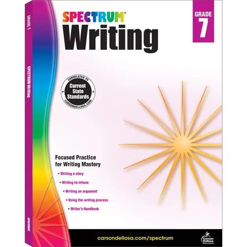 Spectrum Writing, Grade 7: Volume 41