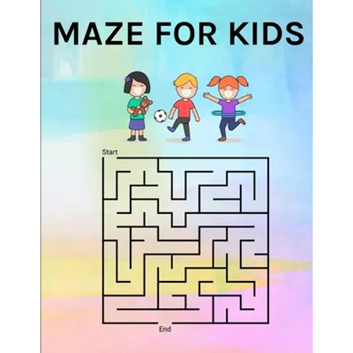 Maze for Kids: Maze Book for Toddlers 3 Years Old and Up