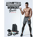 Adnutrix Resistance Bands workout Guide With Workout log