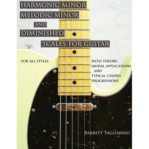 Harmonic Minor, Melodic Minor, and Diminished Scales for Guitar