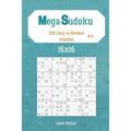 Mega Sudoku 16x16 - 200 Easy to Normal Puzzles vol.5