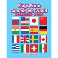 Flags From Around the World Coloring Book