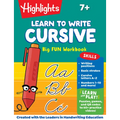 Learn to Write Cursive Big Fun Workbook: 110-Page Cursive Handwriting Workbook, Step-By-Step Instructions for Cursive Writing Practice, Learn Cursive