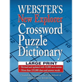 Webster's New Explorer Crossword Puzzle Dictionary, Third Edition, Large Print Edition