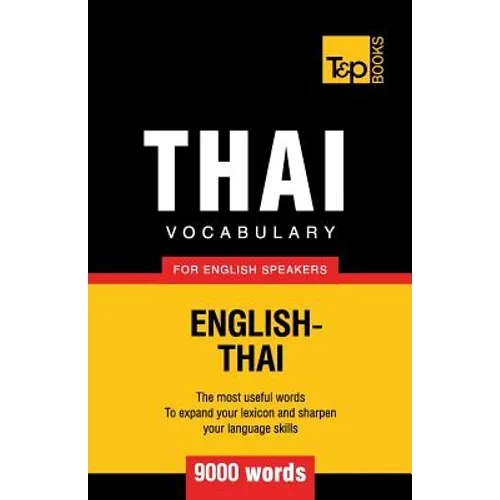 Thai vocabulary for English speakers - 9000 words