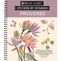 Brain Games - Sticker by Number: Proverbs (28 Images to Sticker)