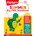 Summer Big Fun Workbook Bridging Grades 1 & 2: Summer Learning Prep for Spelling, Reading Comprehension, Language Arts and More, 1st Grade to 2nd Grad