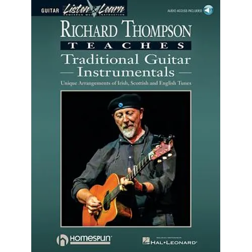 Richard Thompson Teaches Traditional Guitar Instrumentals Book/Online Audio