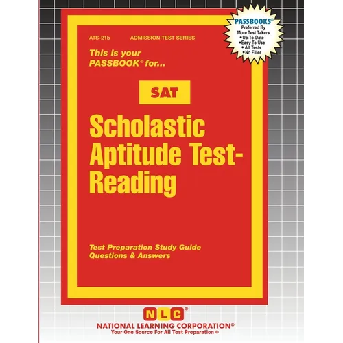Scholastic Aptitude Test (SAT) - Reading