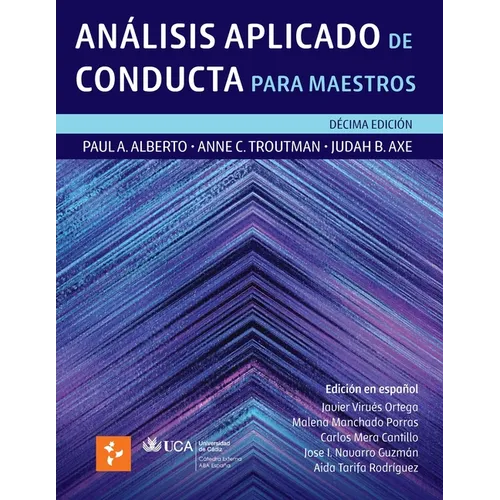 Análisis Aplicado de Conducta para Maestros [Paperback]