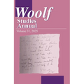 Woolf Studies Annual Volume 31