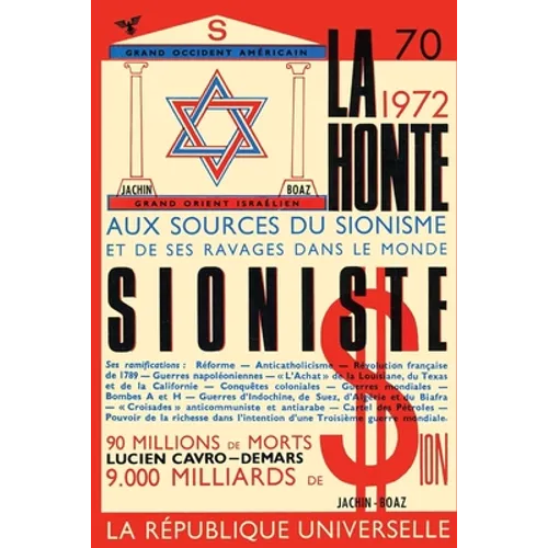 La honte sioniste