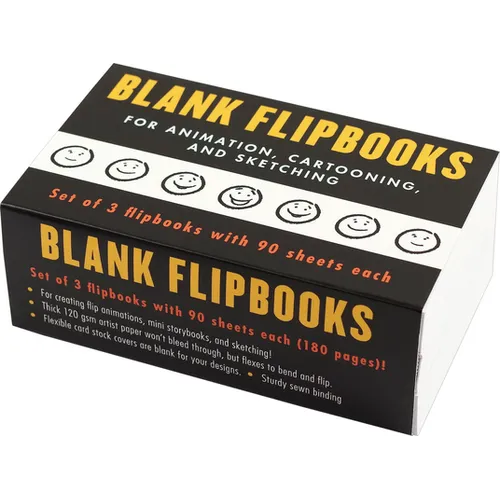 Blank Flipbooks (3-Pack)