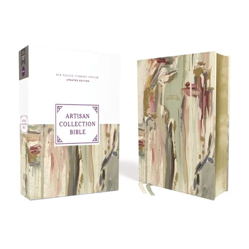 Nrsvue, Artisan Collection Bible, Leathersoft, Multi-Color/Cream, Comfort Print