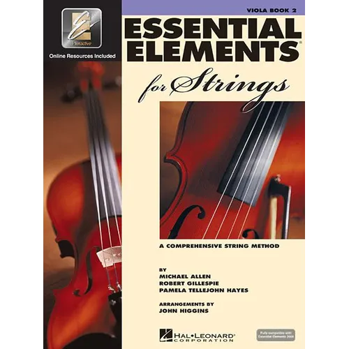 Essential Elements for Strings Viola Book 2 W/Eei Comprehensive Viola Method for Beginner and in