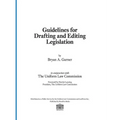 Guidelines for Drafting and Editing Legislation