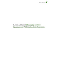 Philosophy and the Spontaneous Philosophy of the Scientists