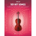 101 Hit Songs for Cello Sheet Music Songbook Solo Instrumental Folio for All Levels Includes All of Me, Clocks, Shake It Off, Uptown Funk, Rolling in