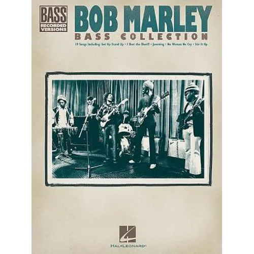 Bob Marley Bass Collection Hal Leonard Sheet Music Songbook with Bass Tablature and Transcriptions 19 Reggae Classics for Bass Guitar Players of All L