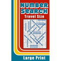Number Search Travel Size: Large Print Puzzle Book