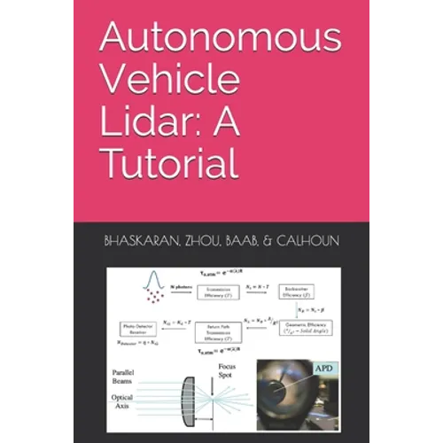 Autonomous Vehicle Lidar: A Tutorial