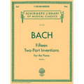 15 Two-Part Inventions: Schirmer Library of Classics Volume 1512 Piano Solo, Arr. Busoni