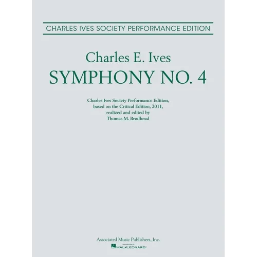 Symphony No. 4: Full Score Based on the Critical Edition