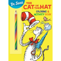 Dr. Seuss: The Cat in the Hat Coloring & Activity Book: Coloring and Activity Book with Rainbow Pencil
