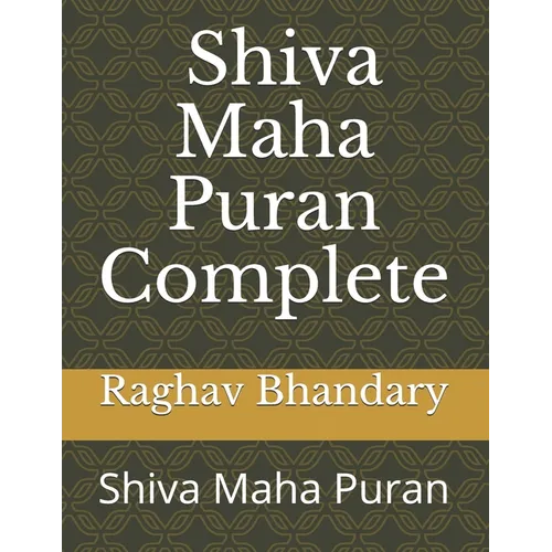 Complete Shiva Maha Puran: Shiva Maha Puran