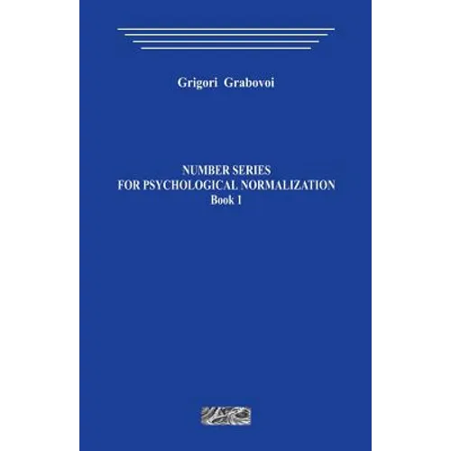 Number Series for Psychological Normalization. Book1