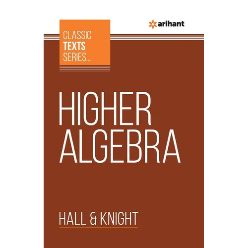 Higher Algebra