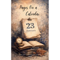Pages On a Calendar