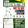 Learn Handwriting: Dot to Dot Practice Print book (Trace Letters Of The Alphabet and Sight Words)