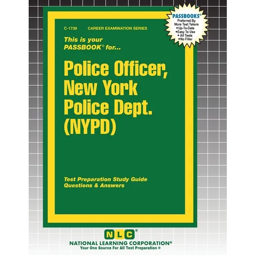 Police Officer, New York Police Dept. (NYPD)