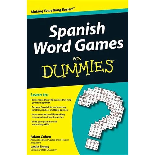 Spanish Word Games for Dummies