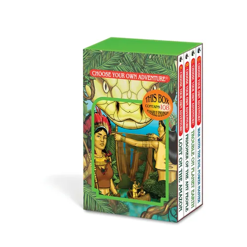 Choose Your Own Adventure 4-Book Boxed Set #3 (Lost on the Amazon, Prisoner of the Ant People, Trouble on Planet Earth, War with the Evil Power Master