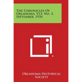 The Chronicles of Oklahoma, V12, No. 3, September, 1934