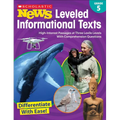 Scholastic News Leveled Informational Texts: Grade 5: High-Interest Passages at Three Lexile Levels with Comprehension Questions