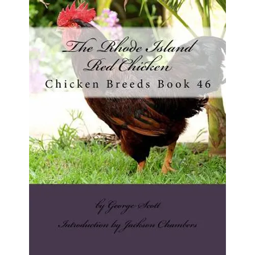 The Rhode Island Red Chicken: Chicken Breeds Book 46