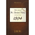 1894: Some Adventures of Mr. Sherlock Holmes