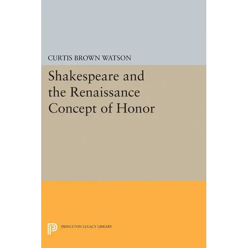 Shakespeare and the Renaissance Concept of Honor