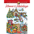 Creative Haven Home for the Holidays Coloring Book