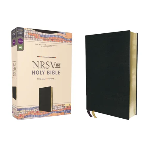 Nrsvue, Holy Bible, Leathersoft, Black, Comfort Print