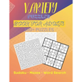 Variety Puzzles Book For Adults 300+ Puzzles: Puzzle Books For Adults